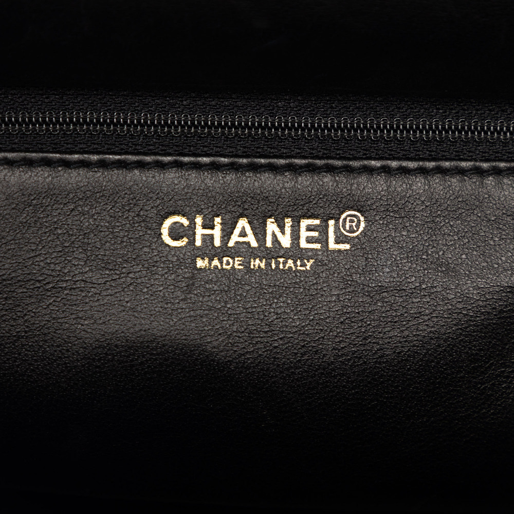 Pre-Loved Chanel Jersey CC Chocolate Bar Shoulder Bag - Picture 5 of 7